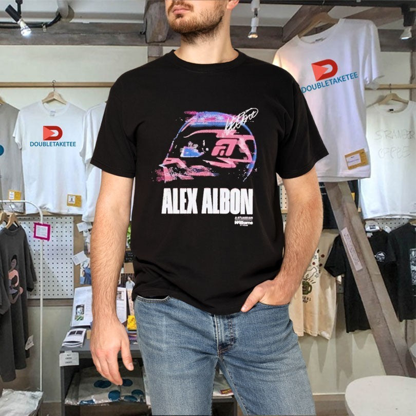 Alex Albon Glitch Helmet Williams F1 Shirts