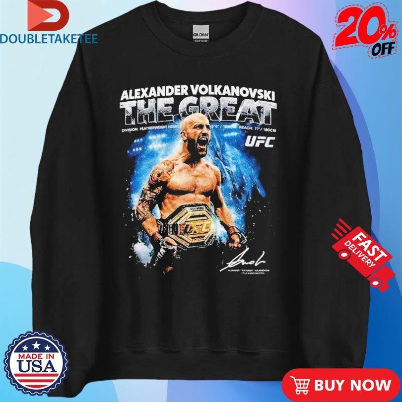 Alexander Volkanovski The Great UFC 325 World Featherweight Champion 2026 Shirts