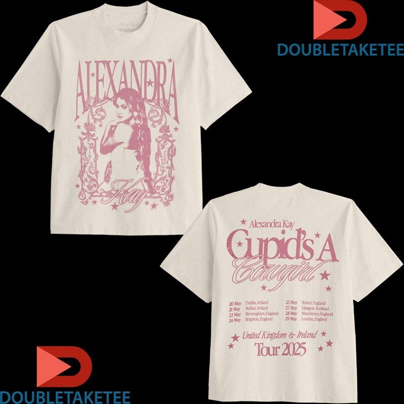 Alexandra Kay Cupid’s A Cowgirl UK Ireland Tour 2025 Shirts