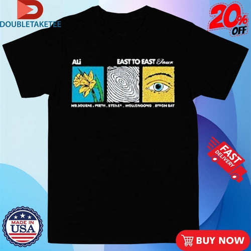 Ali AUS Tour 2026 East To East Dandelion Shirts