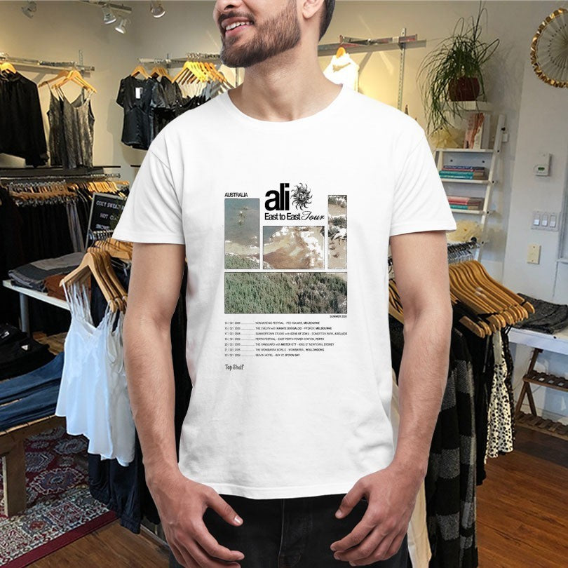 Ali Australia 2026 East To East Tour Dates Shirts