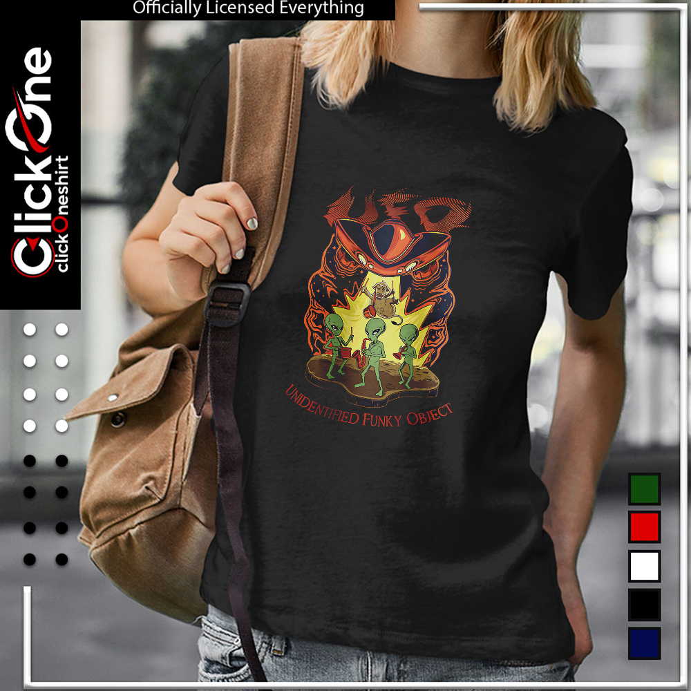 Alien UFO unidentified funky object shirt