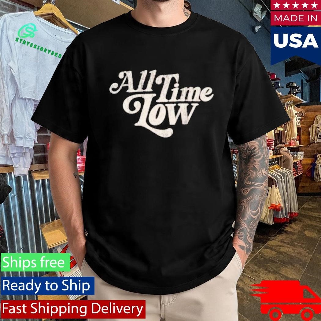 All Time Low Albums Sticker Shirt
