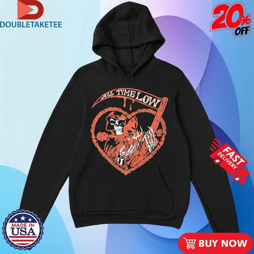 All Time Low Grim Reaper Valentine’s Day Shirts