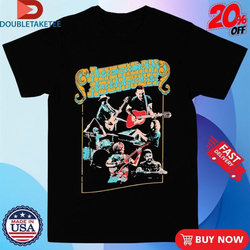 American Aquarium 90’s Band Tour Photo Shirts