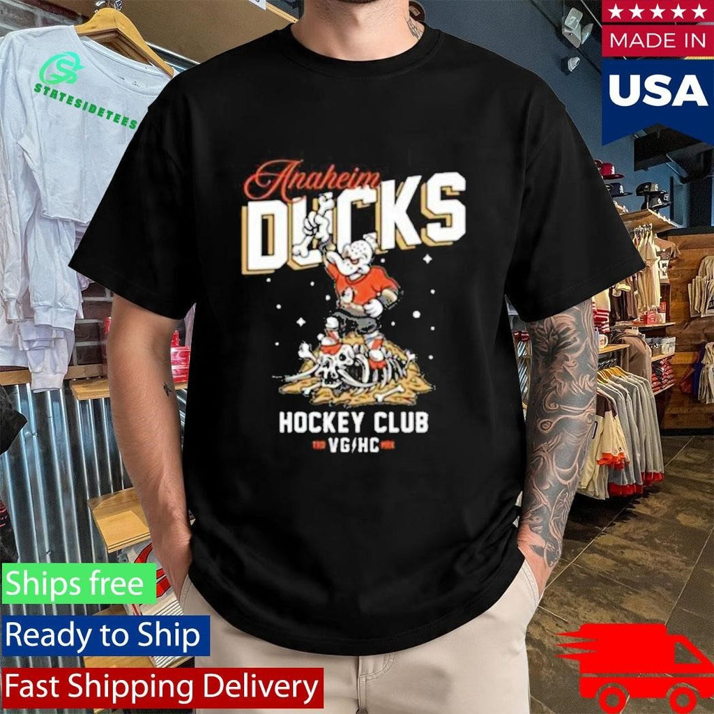 Anaheim Duck Hockey Club Team Ww Pile Of Bones Shirt