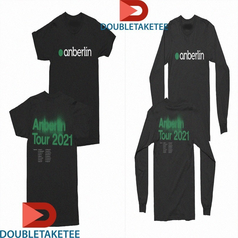 Anberlin 2021 Tour Dates Shirts