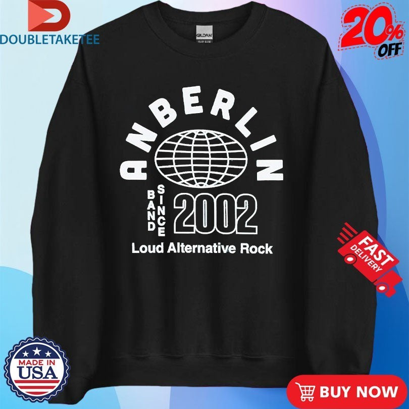 Anberlin Loud Alternative Rock Since 2002 Shirts