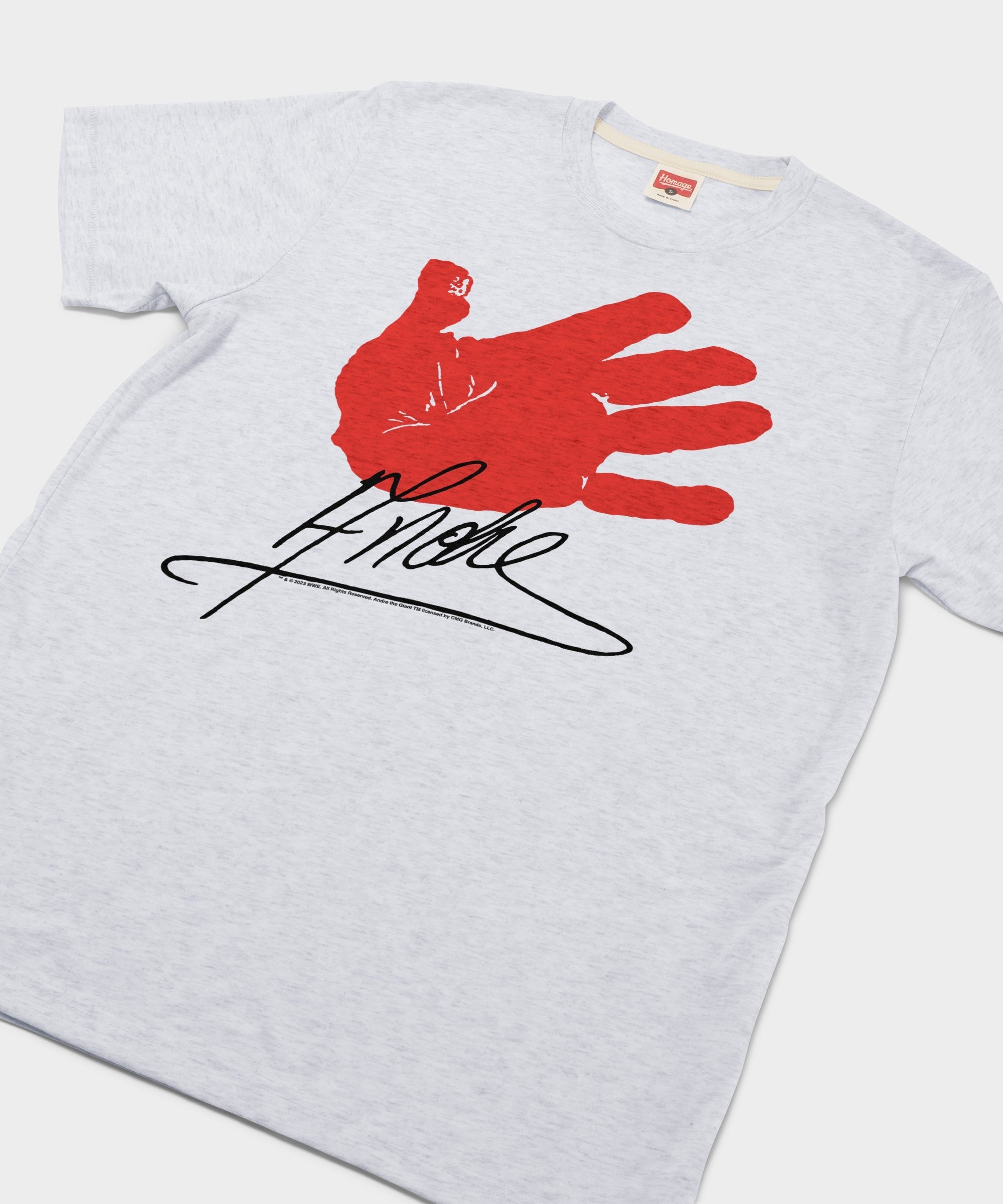 Andre The Giant Handprint