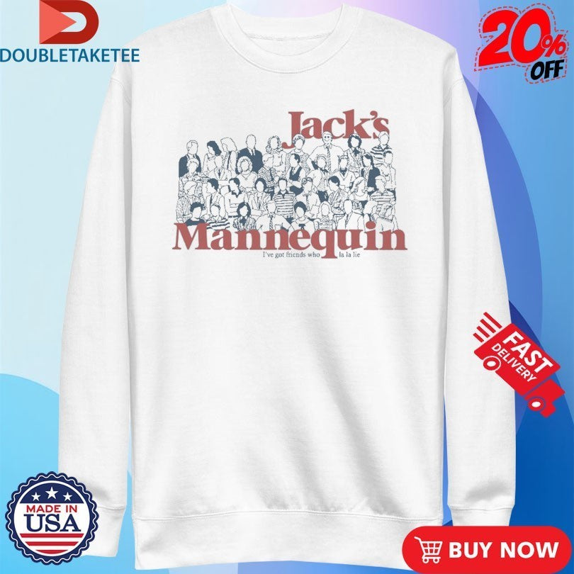 Andrew McMahon Jack´s Mannequin I’ve Got Friends Who La La Lie Shirts
