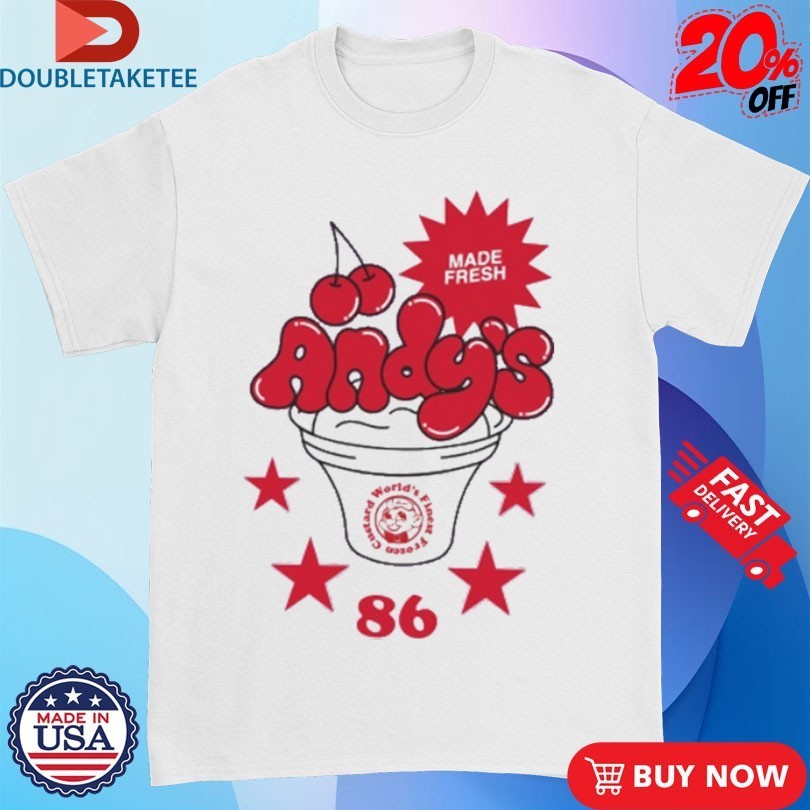 Andy’s Made Fresh Cherry Shirts