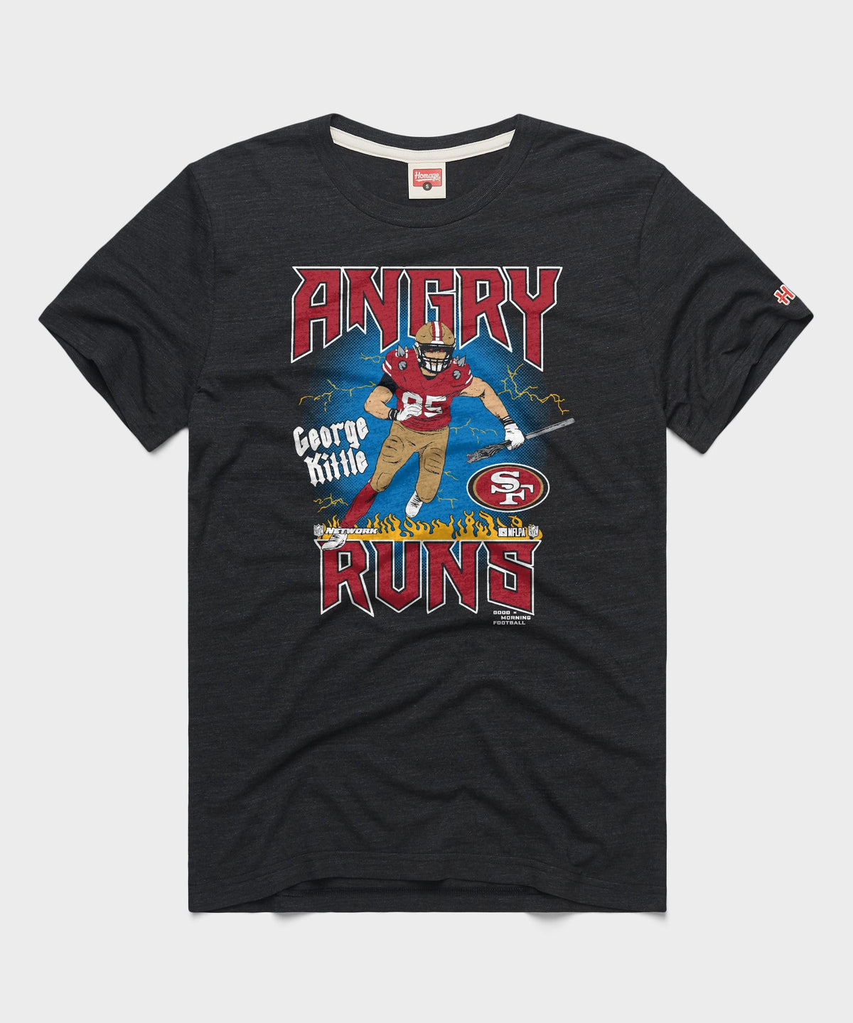 Angry Runs 49ers George Kittle