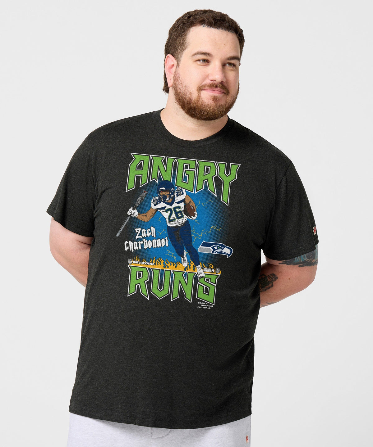 Angry Runs Seahawks Zach Charbonnet