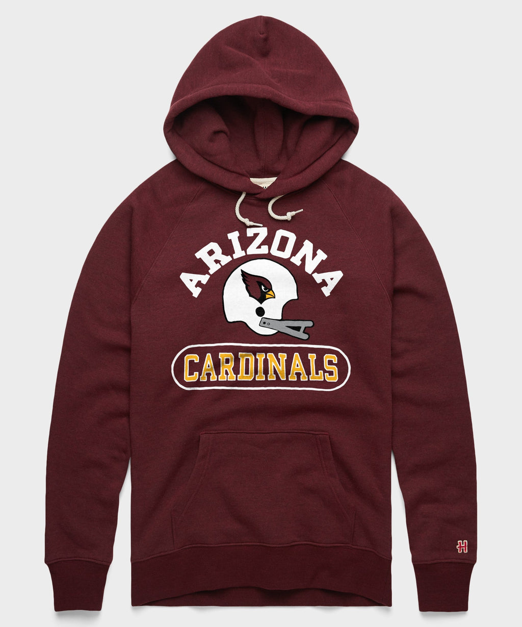 Arizona Cardinals Throwback Helmet Hoodie