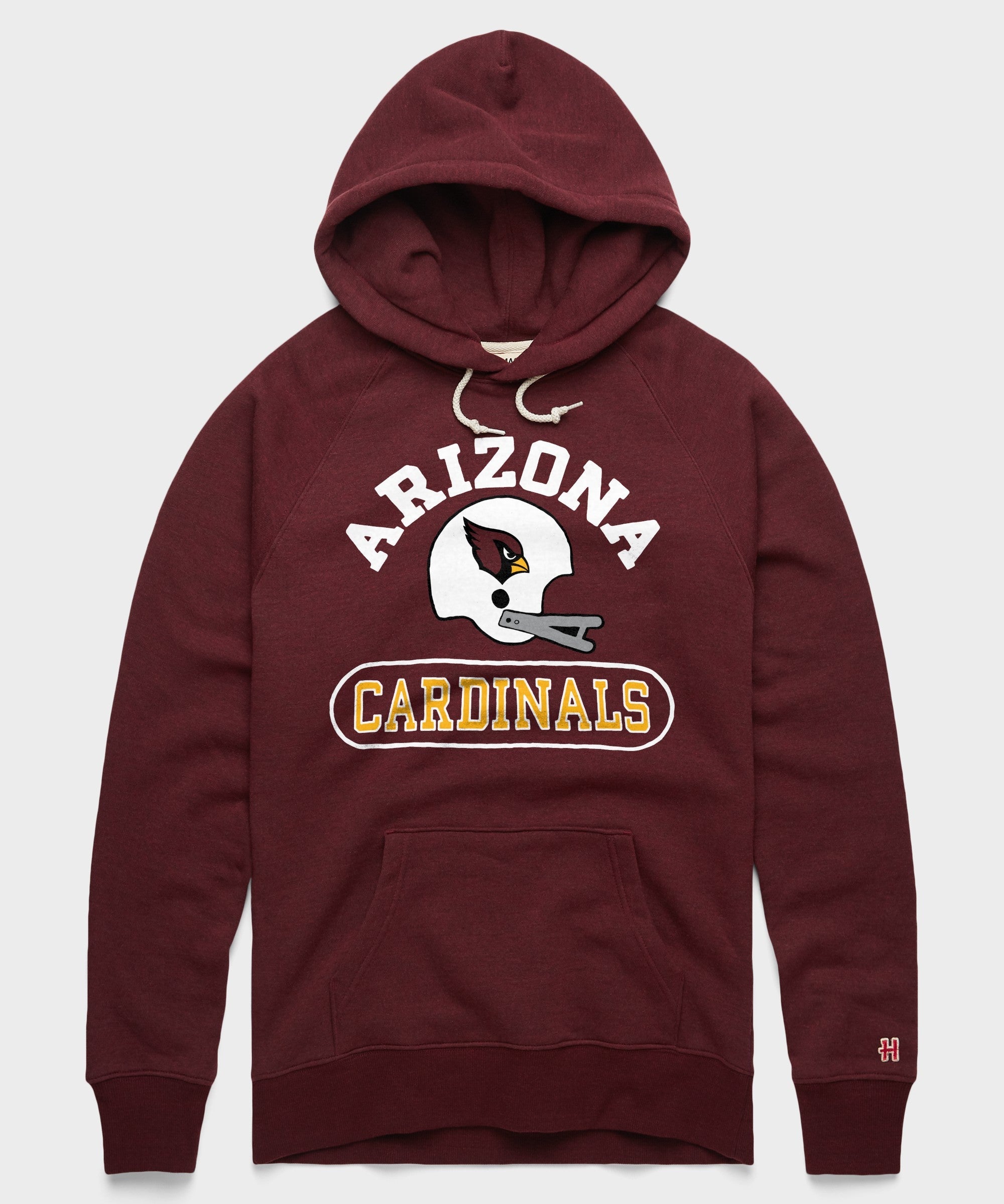 Arizona Cardinals Throwback Helmet Hoodie