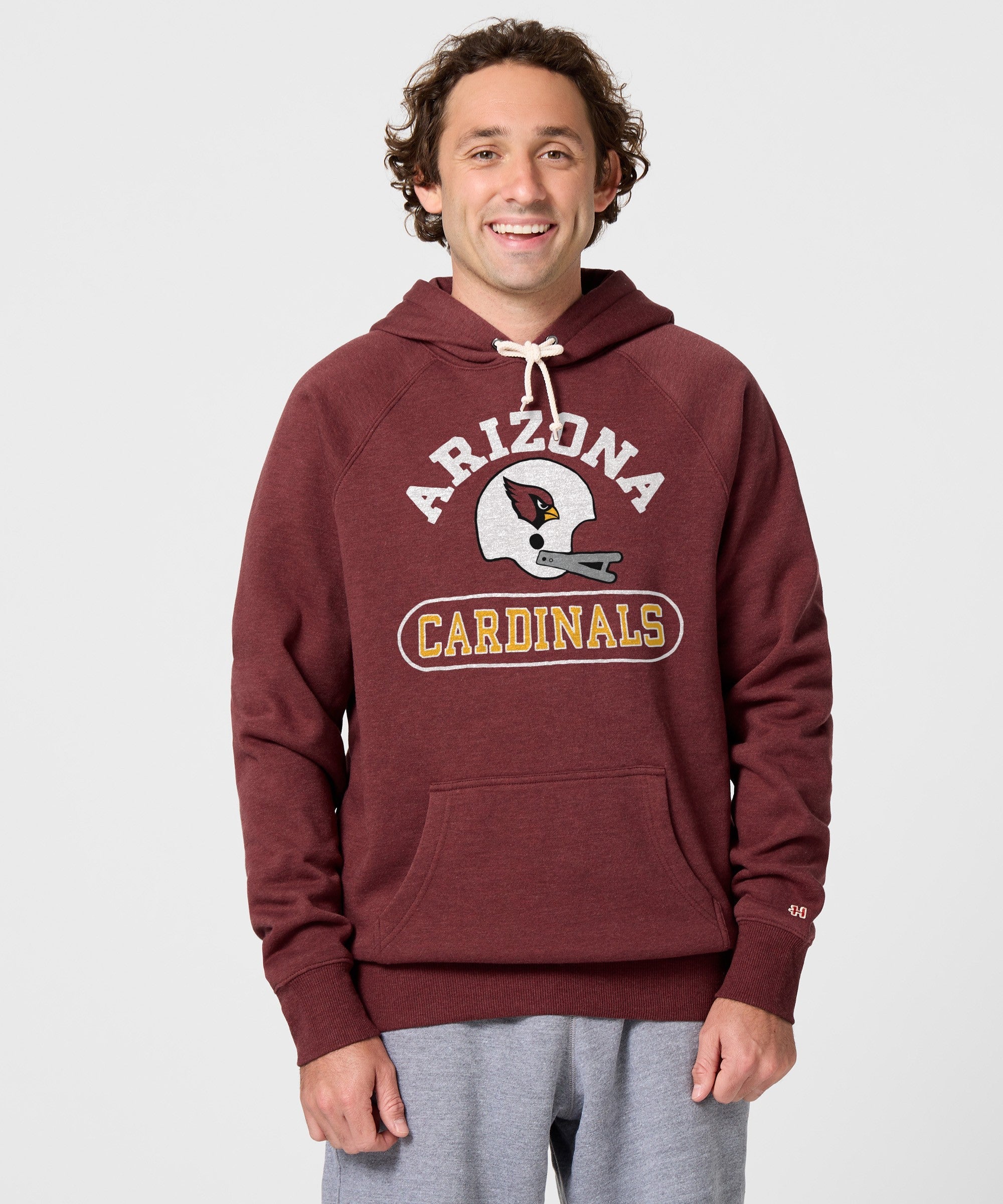 Arizona Cardinals Throwback Helmet Hoodie