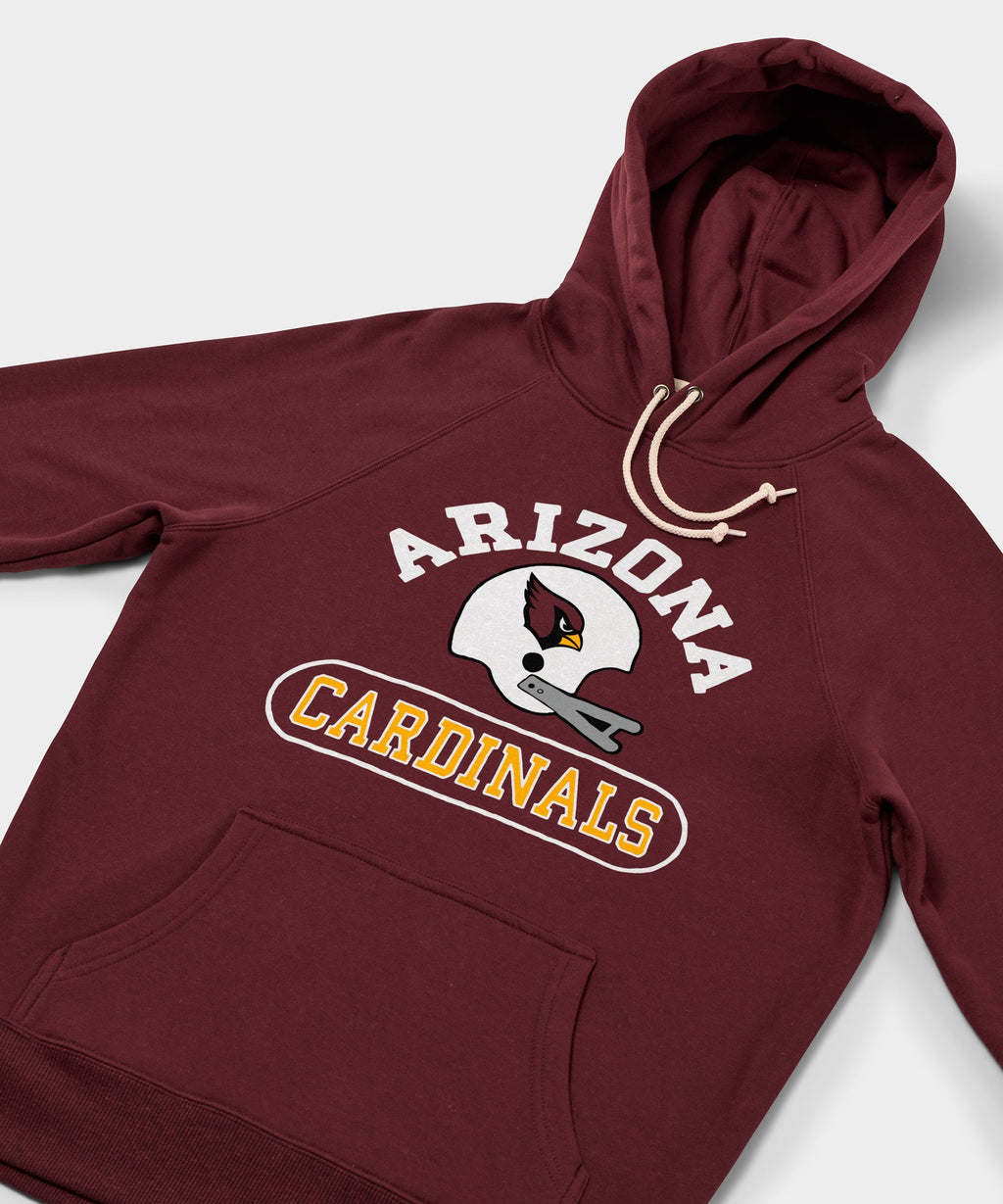Arizona Cardinals Throwback Helmet Hoodie