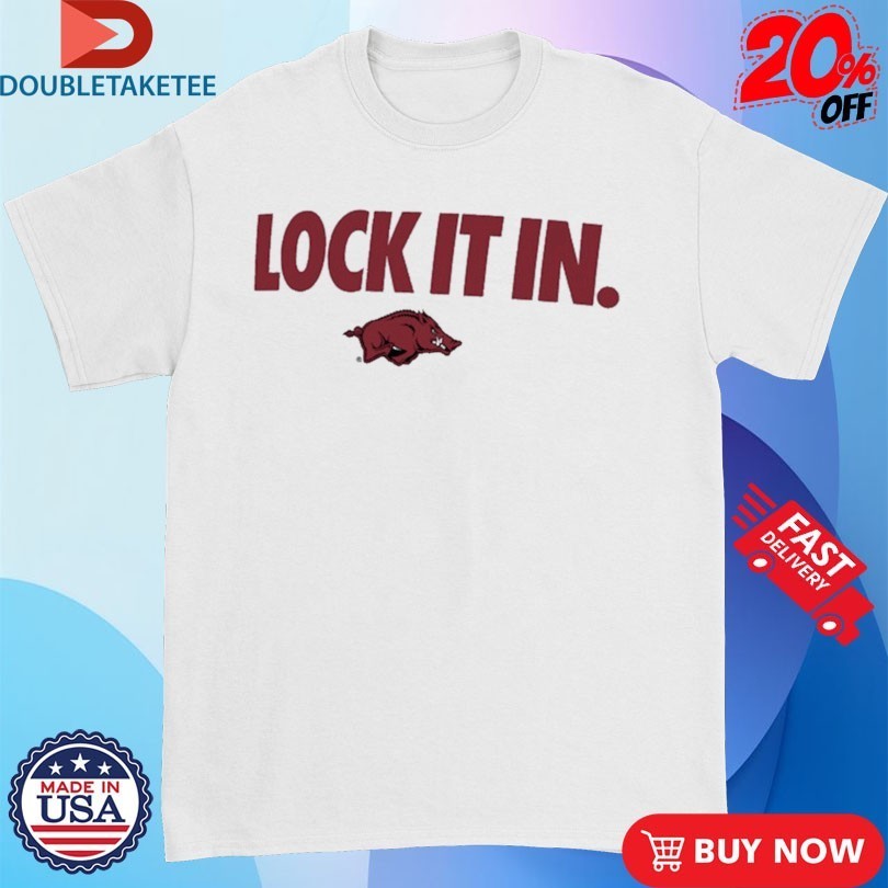 Arkansas Razorbacks Lock It In Shirts