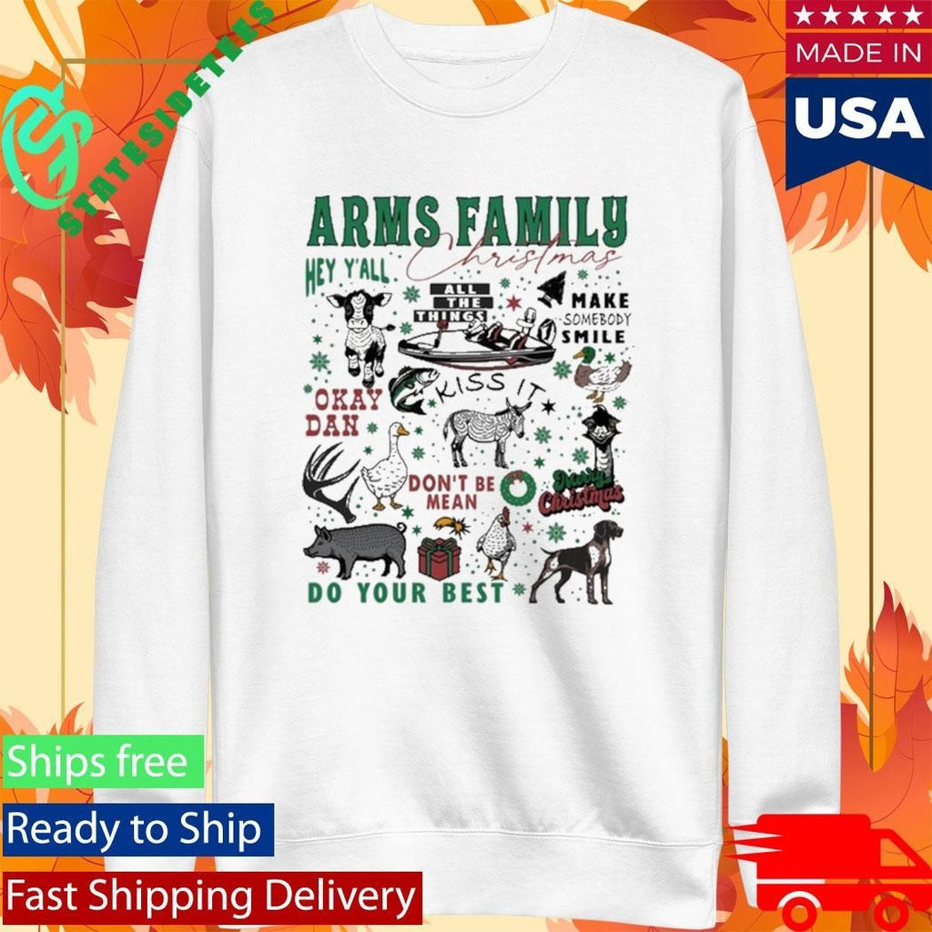 Arms Family Homestead Christmas Cozy, Country, and Full of Cheer Shirt