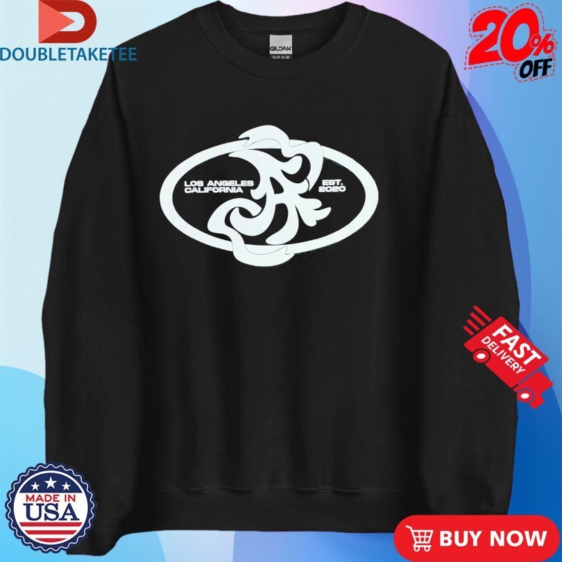 Asaali Los Angeles California Est 2020 Crescent Logo Shirts