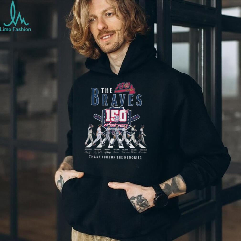 Atlanta Braves 150th Anniversary Legends Abbey Road Parody Tee