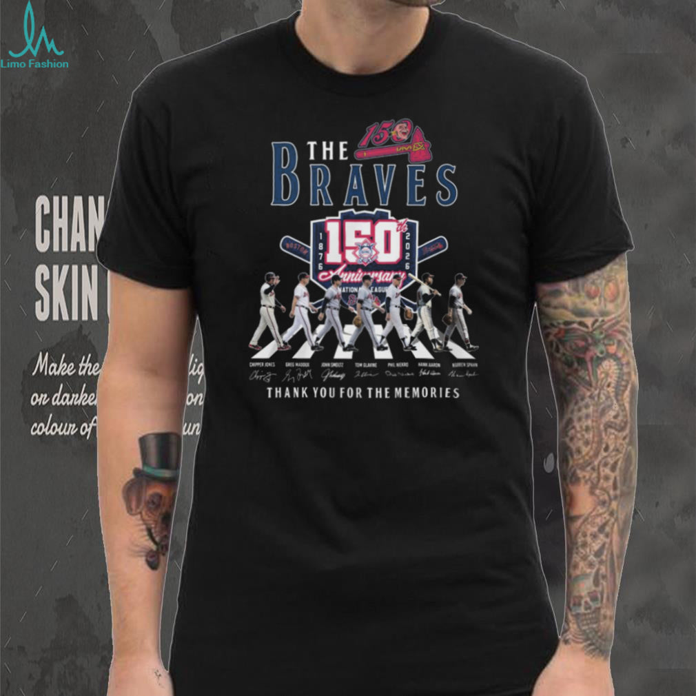 Atlanta Braves 150th Anniversary Legends Abbey Road Parody Tee