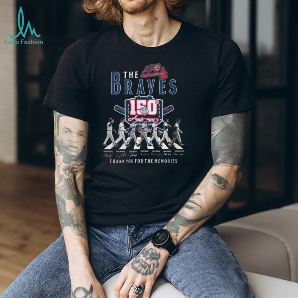 Atlanta Braves 150th Anniversary Legends Abbey Road Parody Tee