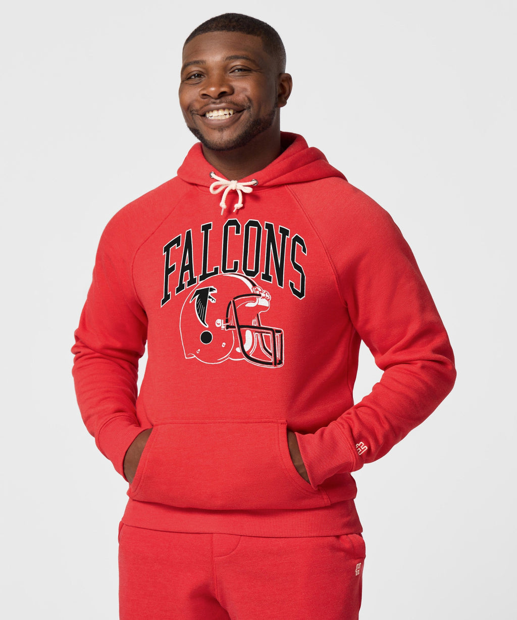Atlanta Falcons Helmet Retro Hoodie