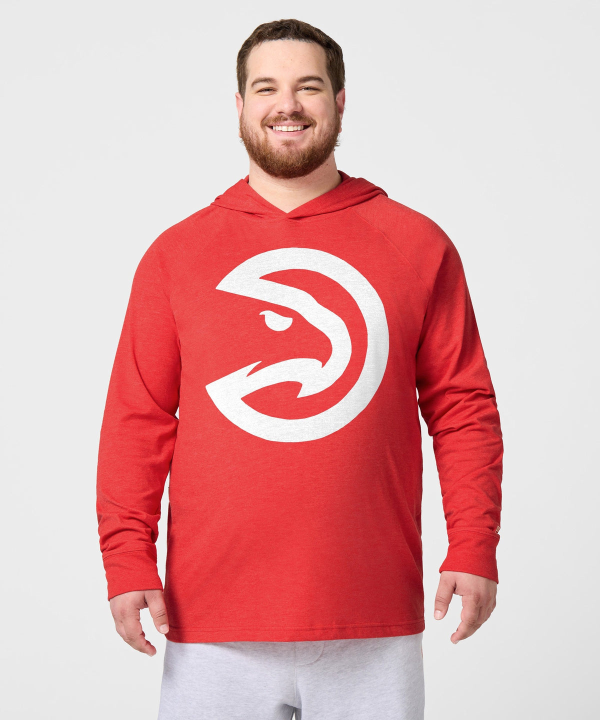Atlanta Hawks Logo Lightweight Hoodie