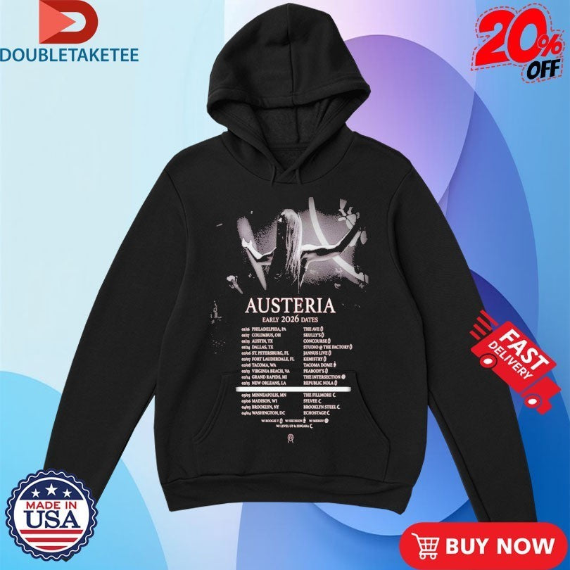 Austeria 2026 Early Tour Dates Shirts