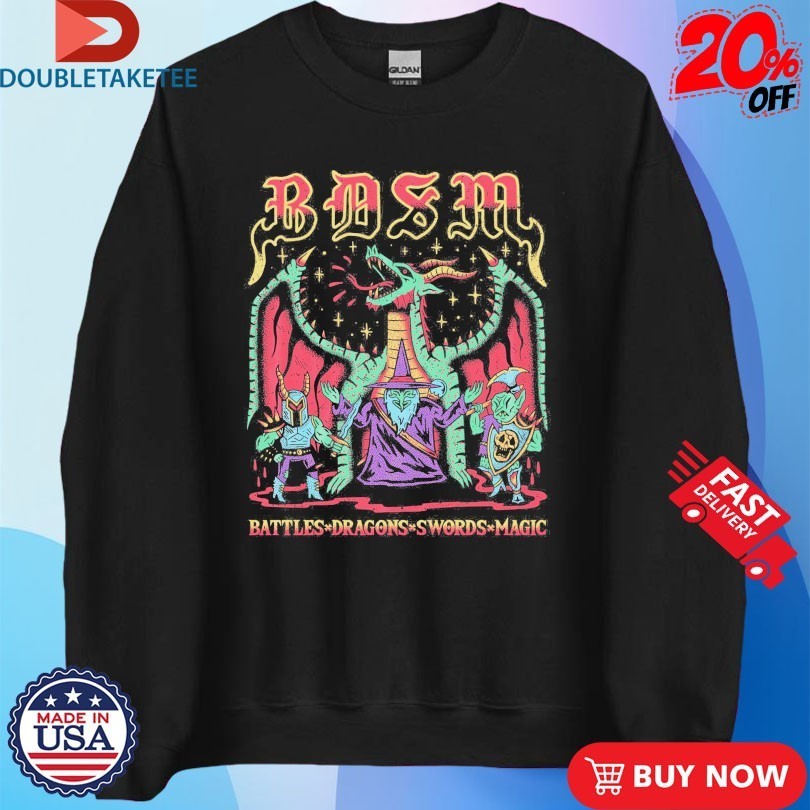 BDSM Battles Dragons Swords Magic Wizard Of Barge Shirts