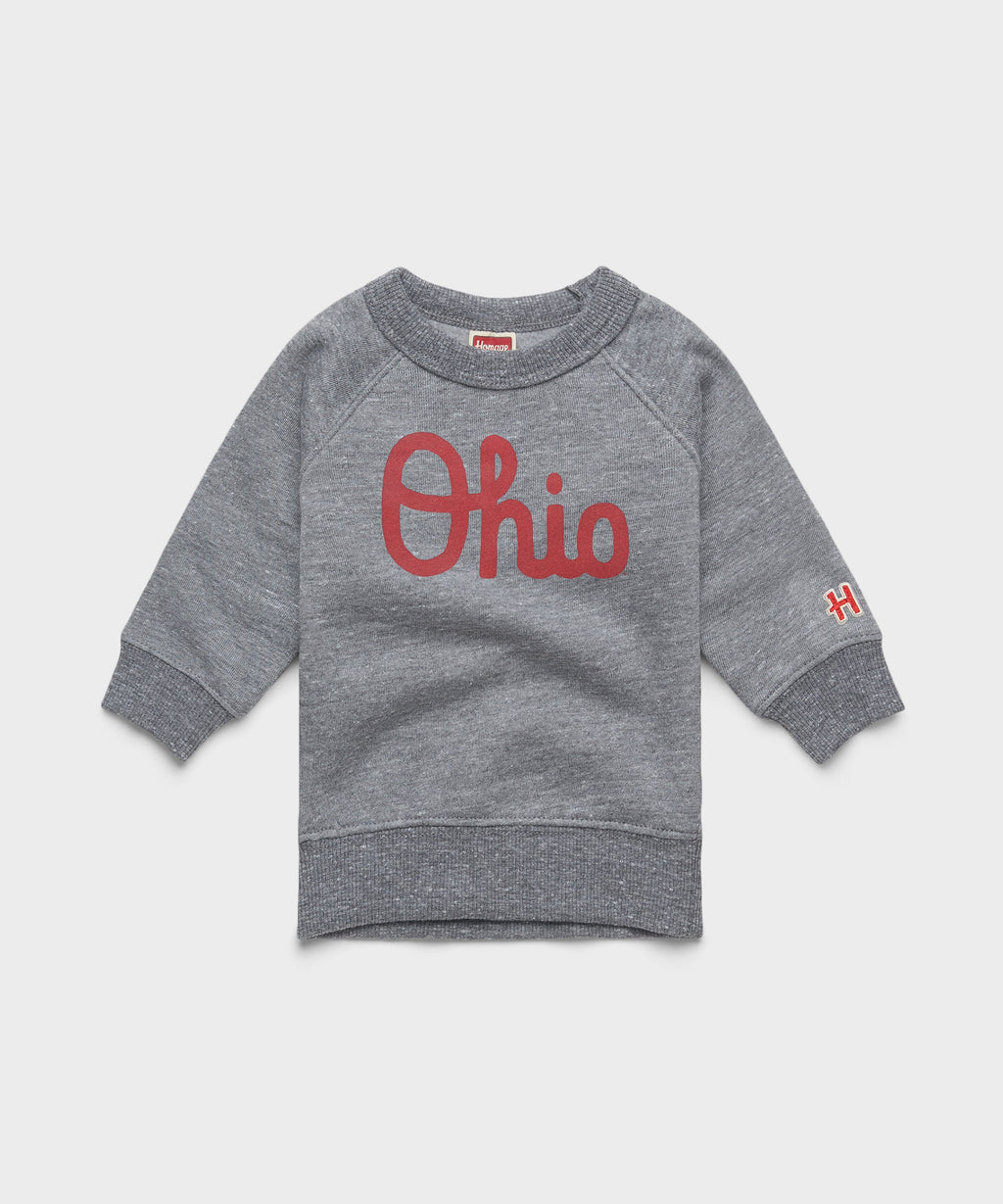 Baby Script Ohio Crewneck