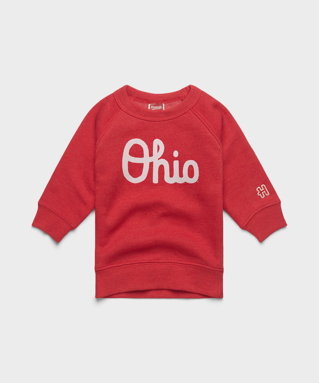 Baby Script Ohio Crewneck