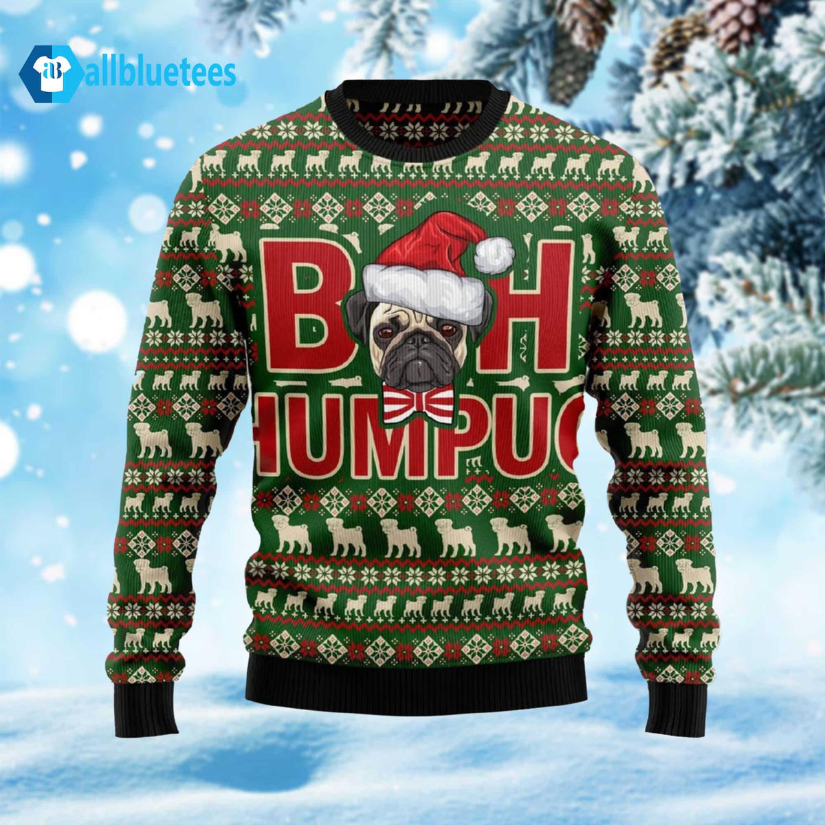 Bah Humpug Ugly Christmas Sweater