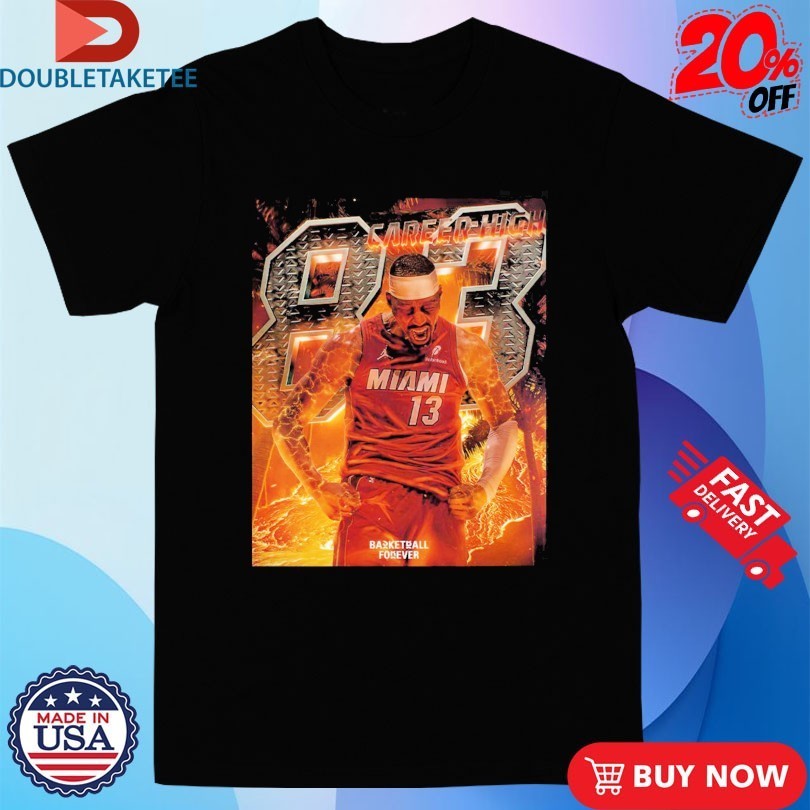 Bam Adebayo Miami Heat Goes Nuclear 83 Career High Second Most Points In NBA History Shirts
