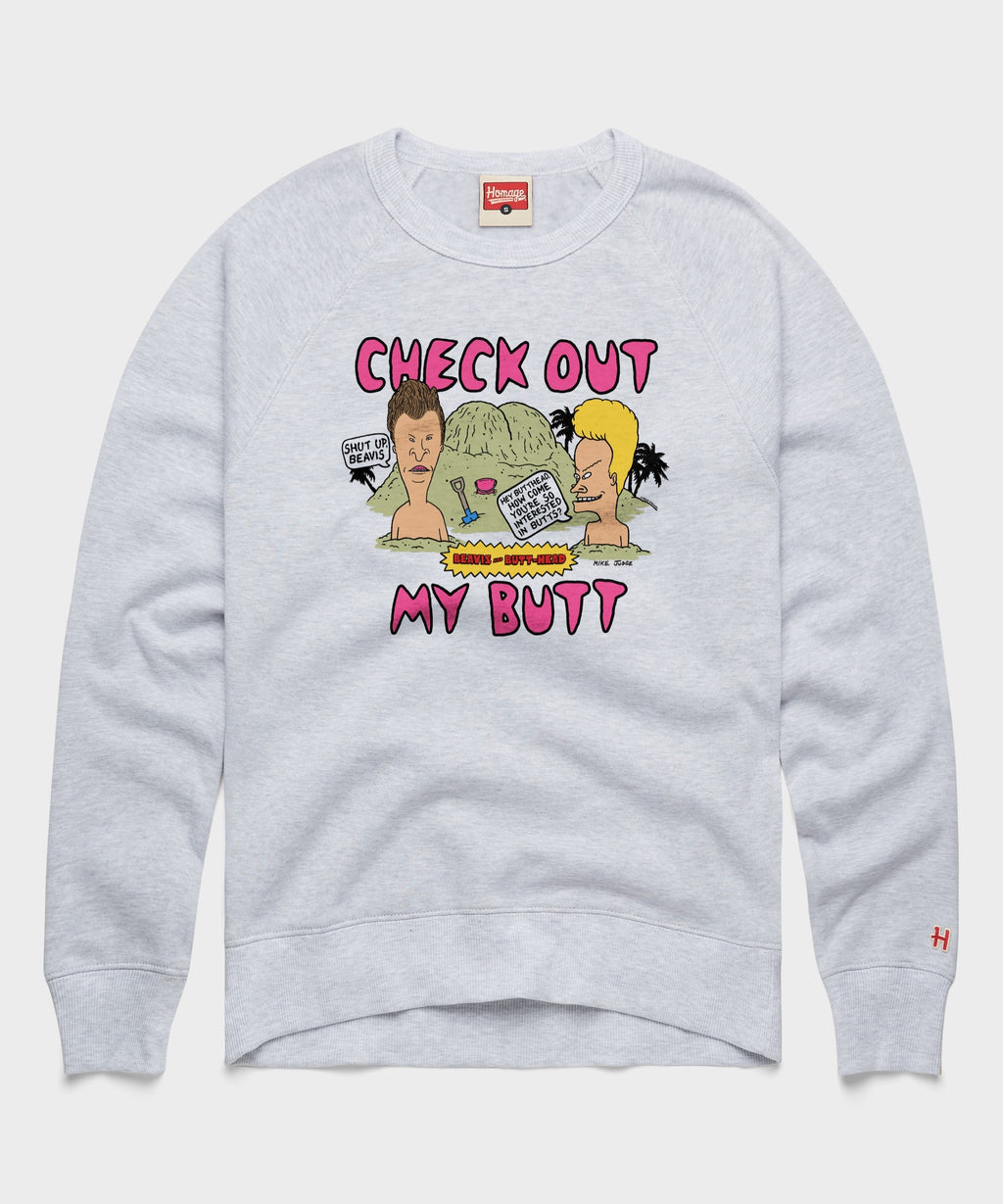 Beavis And Butt-Head Check Out My Butt Crewneck