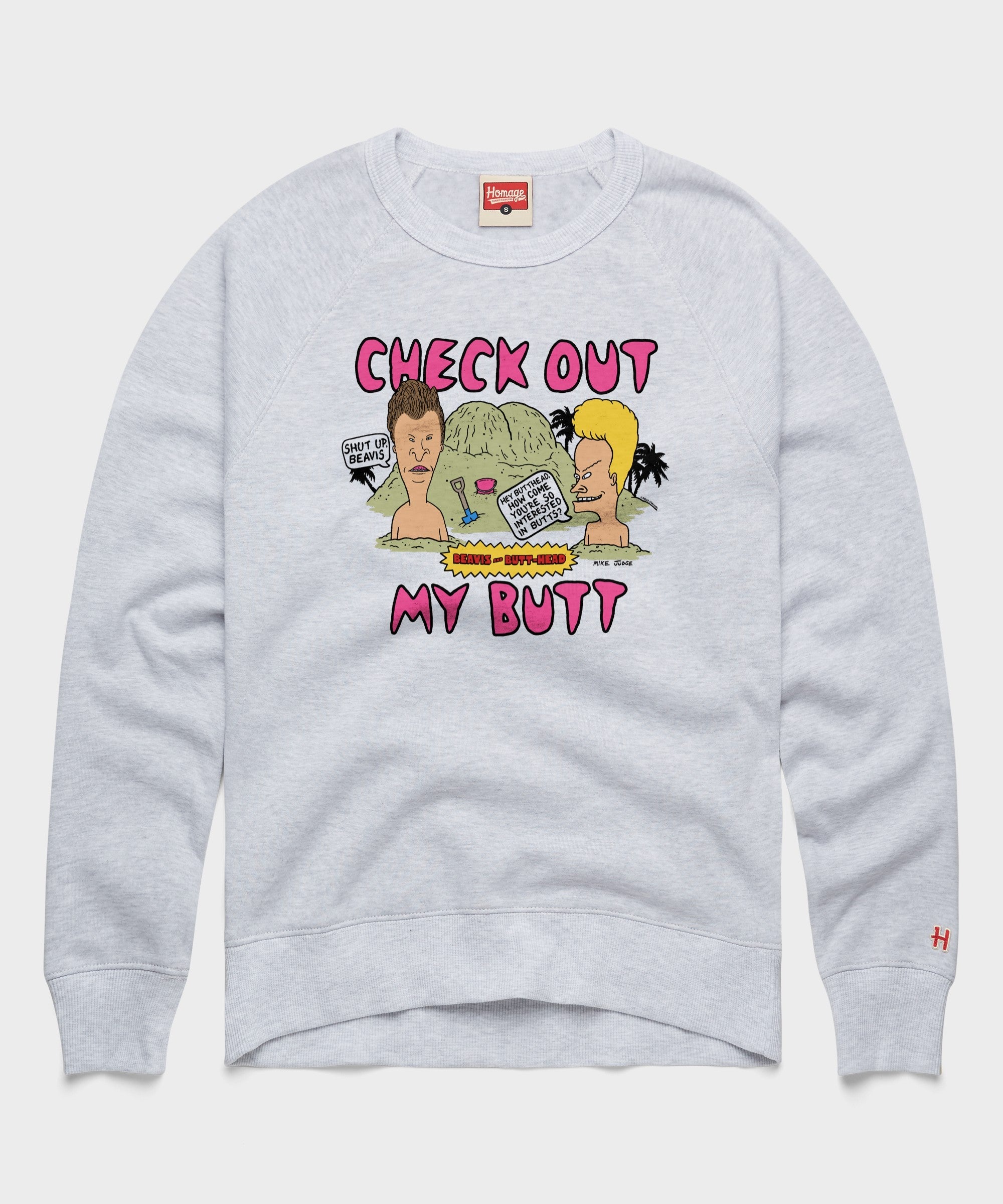 Beavis And Butt-Head Check Out My Butt Crewneck