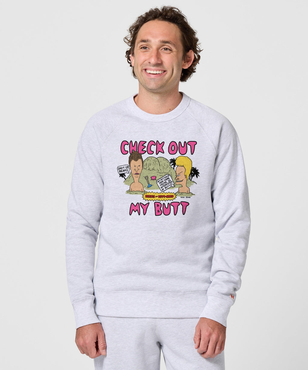 Beavis And Butt-Head Check Out My Butt Crewneck