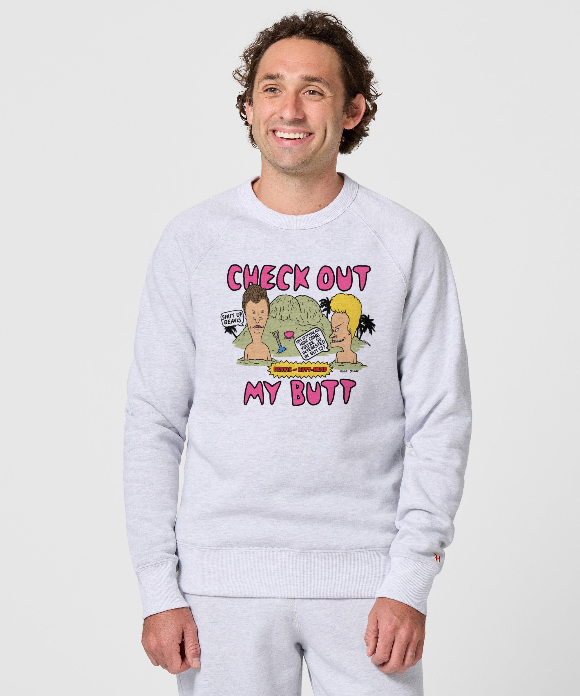 Beavis And Butt-Head Check Out My Butt Crewneck