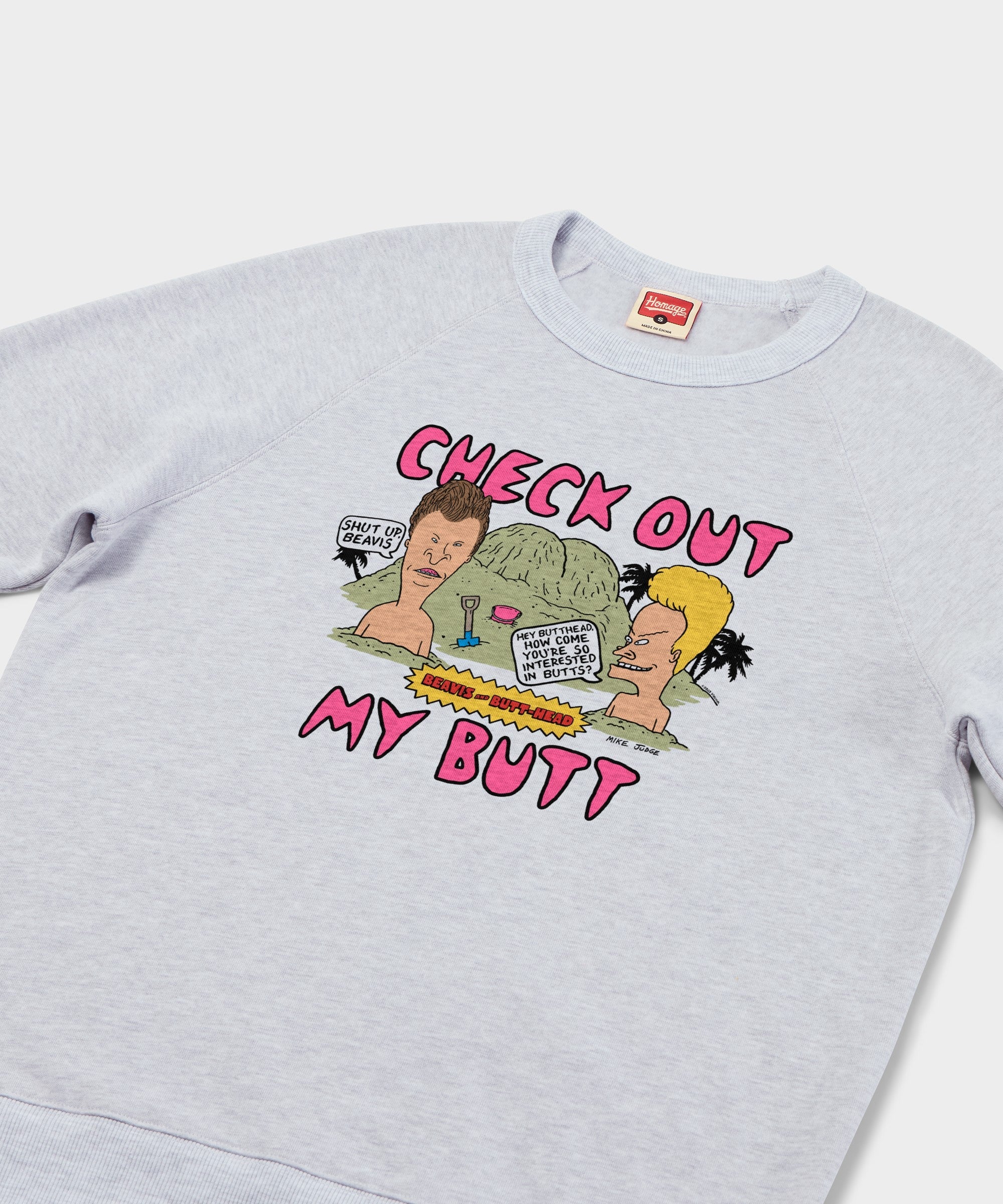 Beavis And Butt-Head Check Out My Butt Crewneck