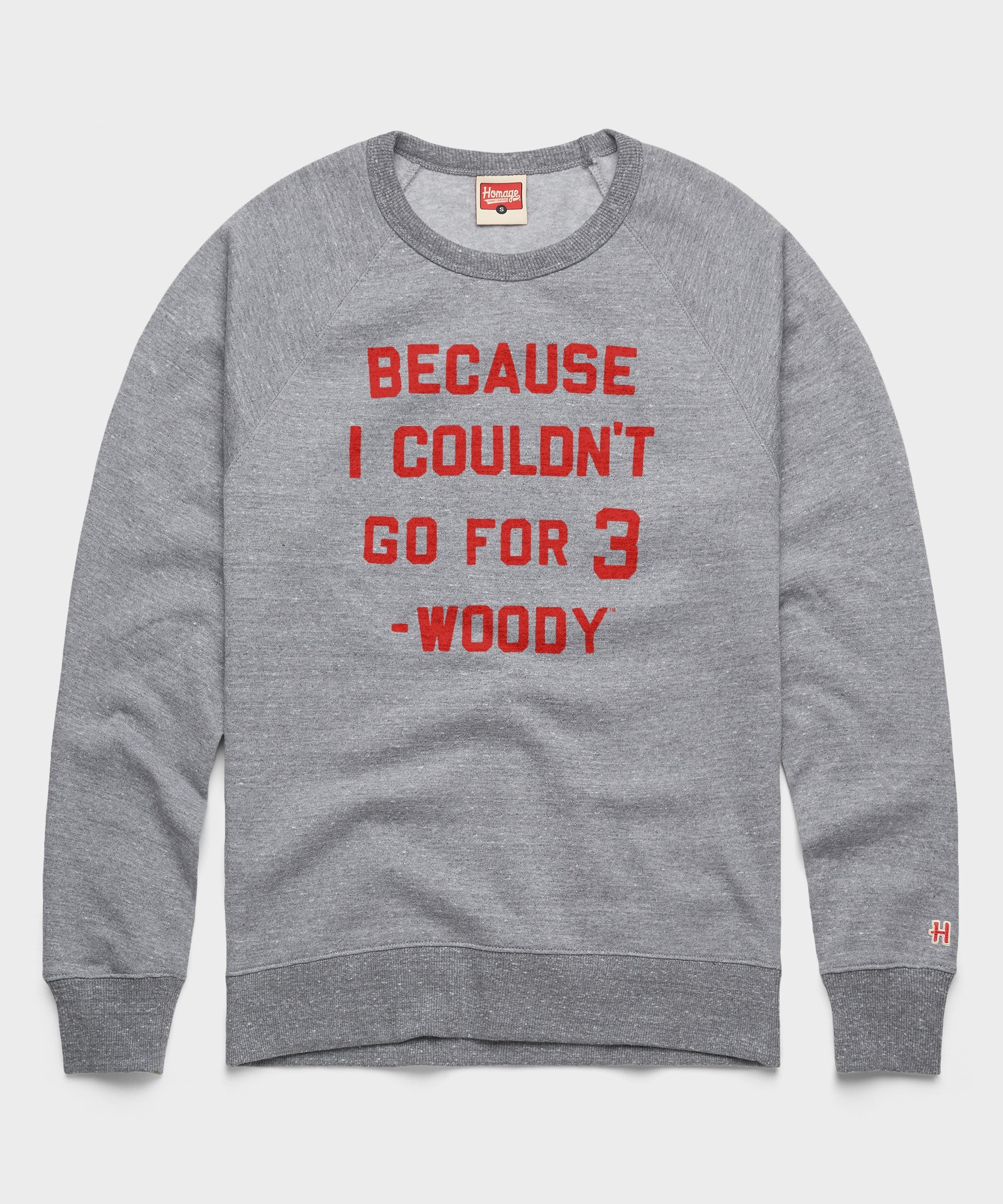 Because I Couldn't Go For 3 Crewneck