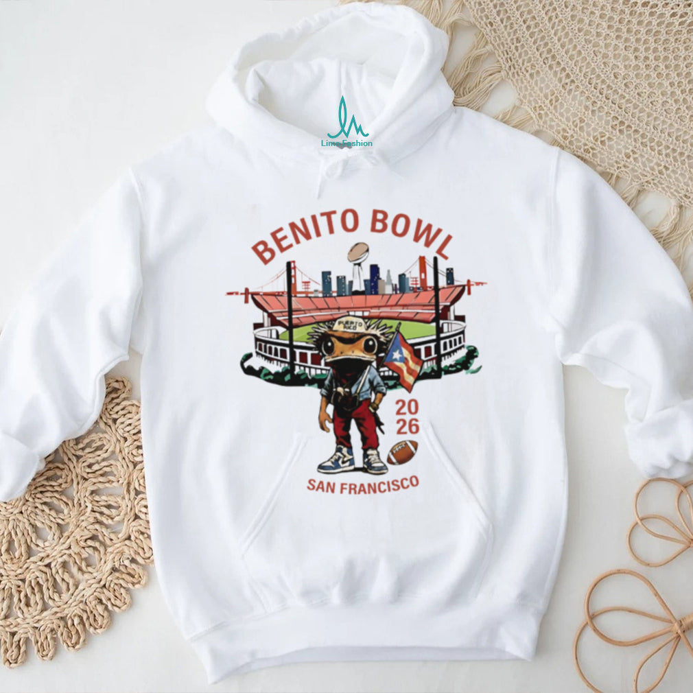 Benito Bowl San Francisco 2026 Puerto Rico Frog Streetwear Tee