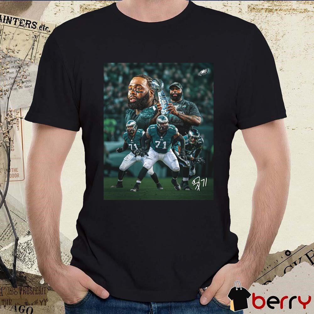 Poster Philadelphia Eagles Football Jason Peters The Bodyguard Retirement And Incredible NFL Career Signature t-shirt