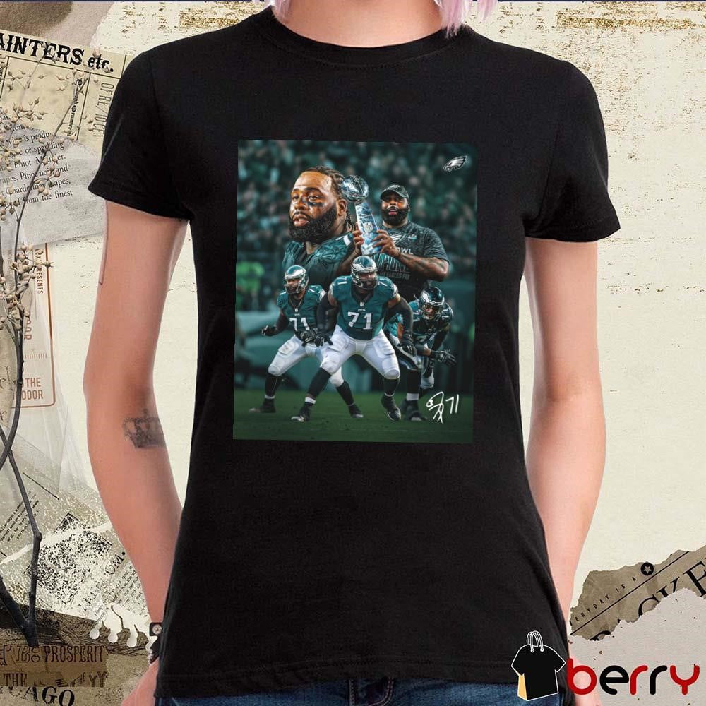 Poster Philadelphia Eagles Football Jason Peters The Bodyguard Retirement And Incredible NFL Career Signature t-shirt