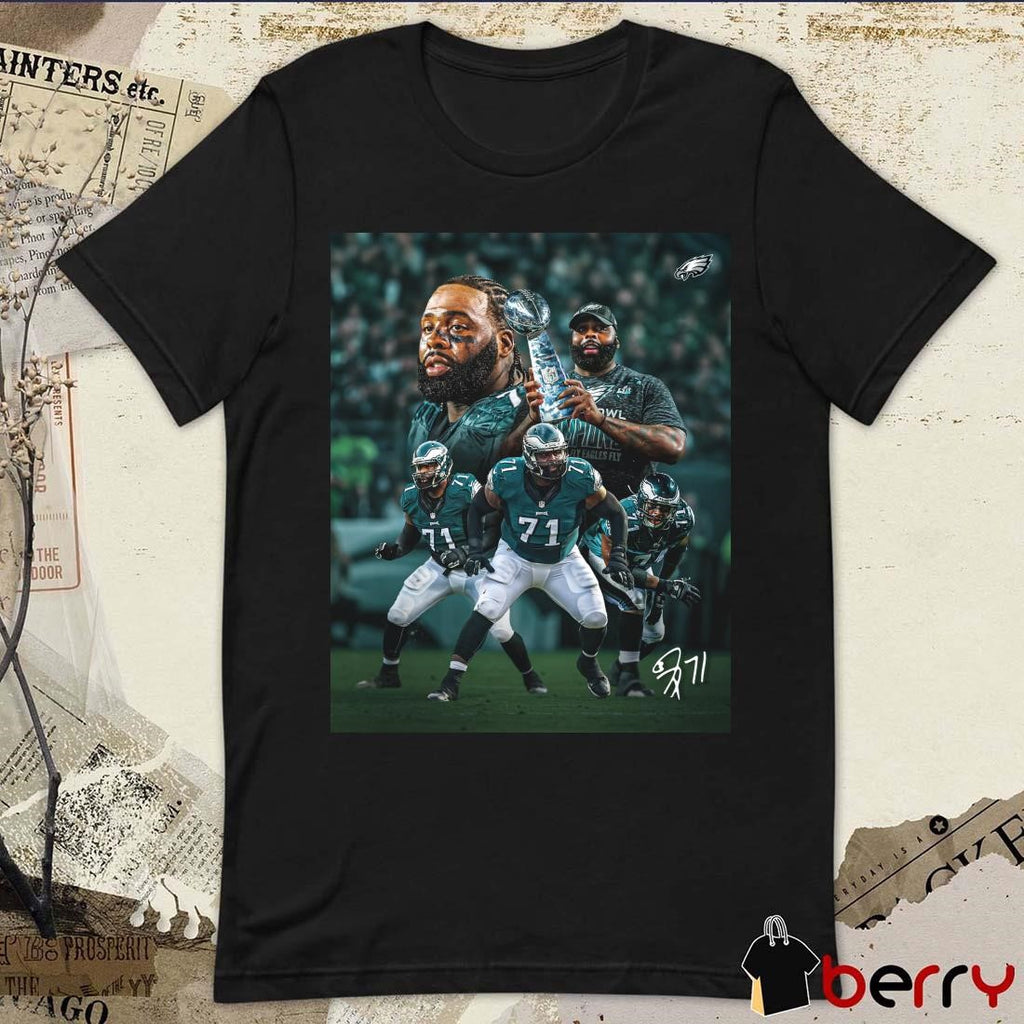 Poster Philadelphia Eagles Football Jason Peters The Bodyguard Retirement And Incredible NFL Career Signature t-shirt