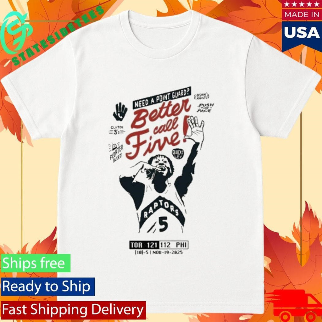 Better Call Five Immanuel Quickley Shirt