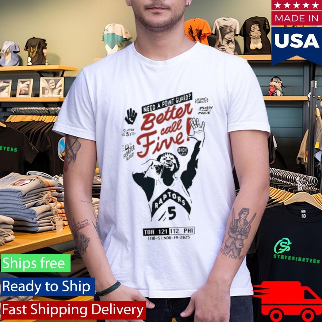 Better Call Five Immanuel Quickley Shirt