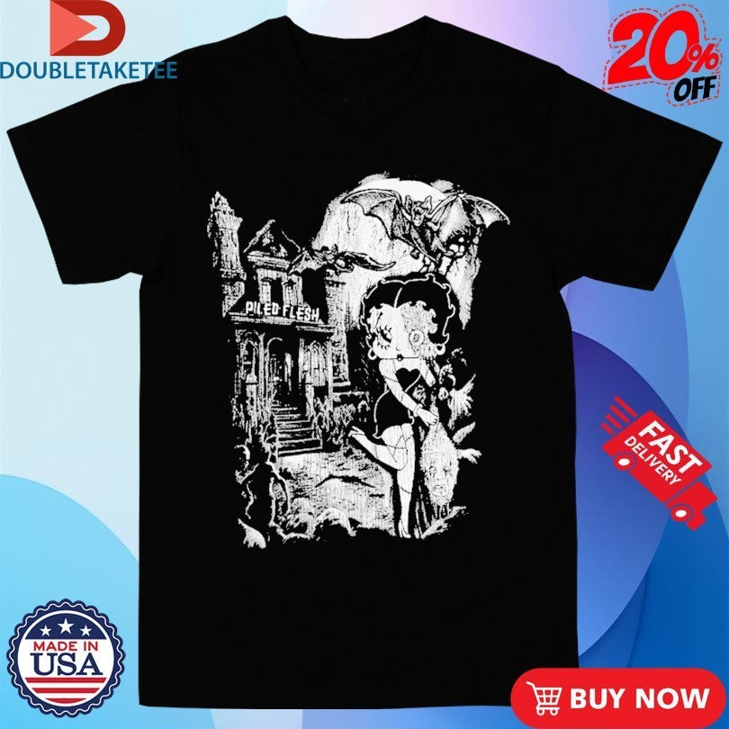 Betty Boop Bettyween Piled Flesh Shirts