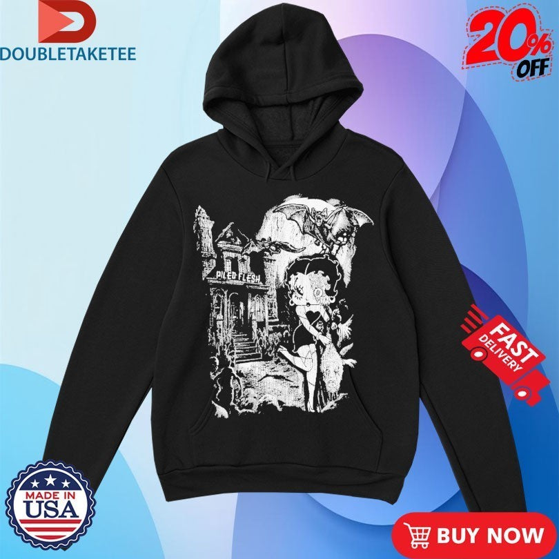 Betty Boop Bettyween Piled Flesh Shirts