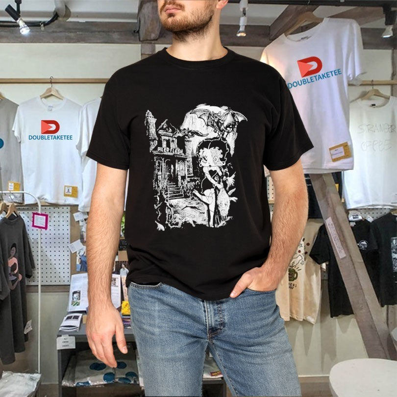 Betty Boop Bettyween Piled Flesh Shirts